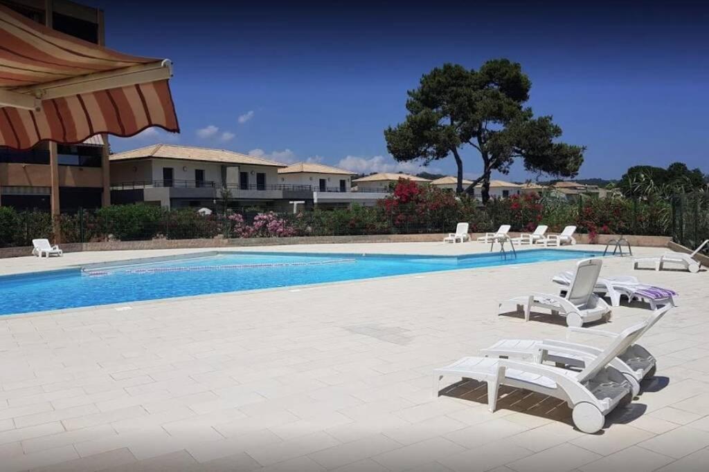 Studio Bord De Mer - Piscine - Plage San-Nicolao Exterior photo